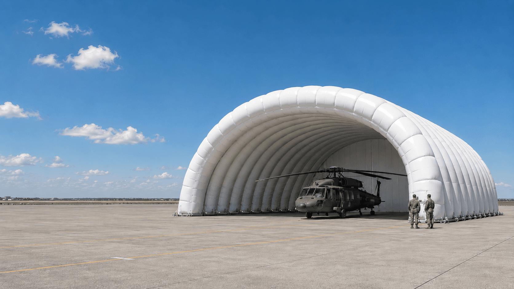 TBO ARCON rapid-deployment hangar