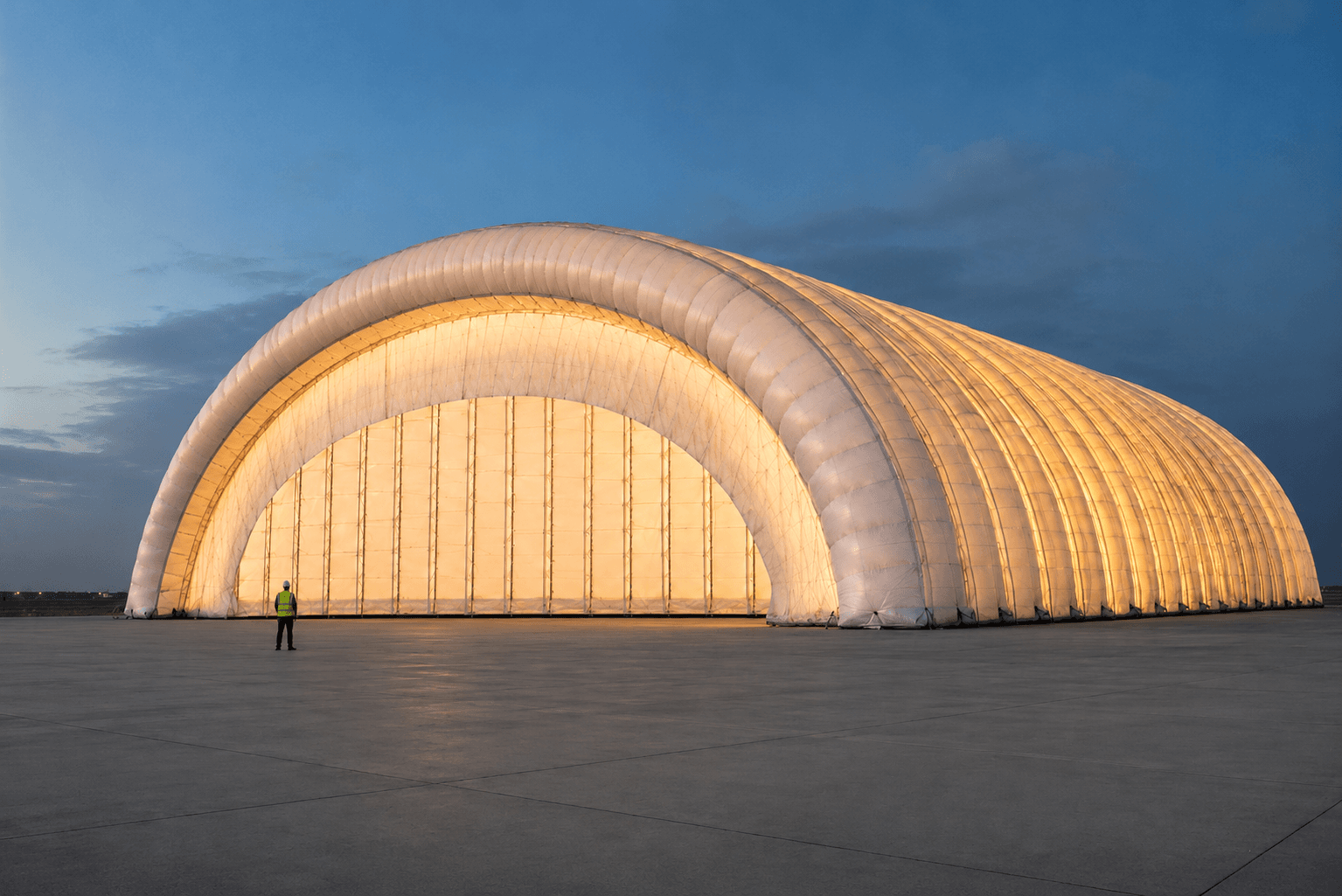 TBO ARCON rapid-deployment hangar